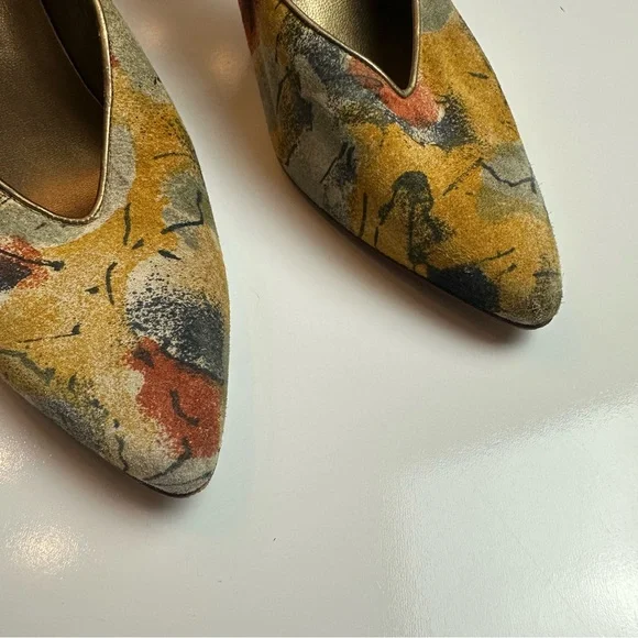 Via Spiga Multicolor Artistic Pumps – Made in Italy (9.5B) - Picture 5 of 11